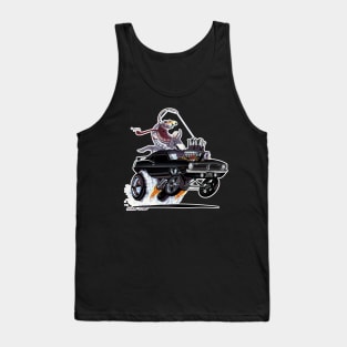 FISH TAILIN 1970 'cudaBLACK Tank Top